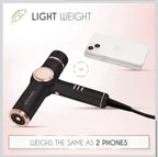 ELLA BELLA Professional Ionic Hair Dryer with Diffuser  Negative Ion Black 5