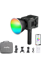 SmallRig RC 60C RGB Bi-Color LED Video Light Built-in Battery 2500K-10000K 48100