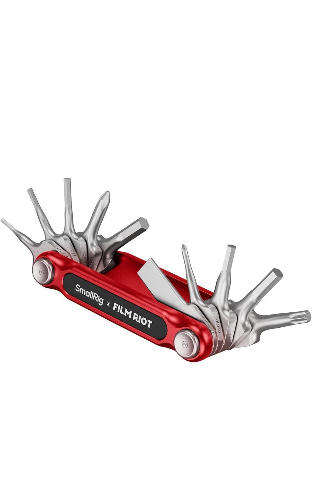 SmallRig x FILM RIOT Juego de herramientas plegables 10 en 1 con destornilladore0