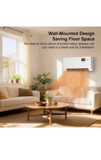 Dreo Smart Wall Heater, Electric Space Heater for Bedroom 1500W, 120° Vertical O2