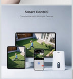 Solar Wireless Security Camera System, 4 Cam Kit, 2K Night Vision, No Fees7