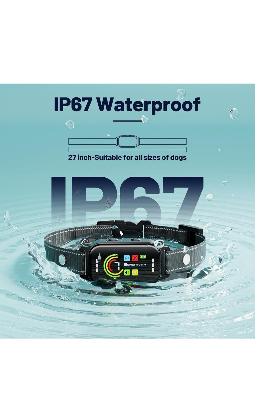 Collar antiladridos para perro, paquete de 2, collar antiladridos para perros g5