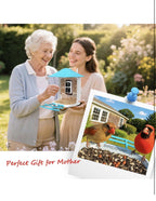  TUC Bird Feeder with Camera 2K HD, Solar Panel 32GB Card 4-in-1 Perch, 160°...8