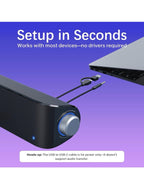 Nylavee Computer Speakers, Hi-Fi Sound Quality Computer Sound Bar, Bluetooth4