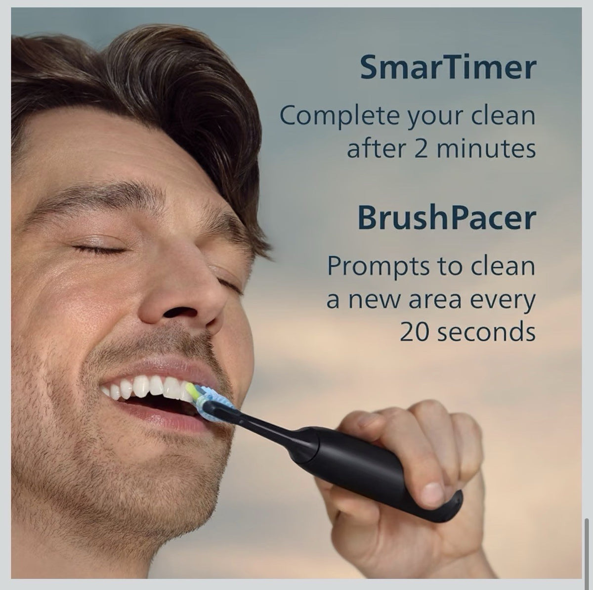 Philips Sonicare 5950 Rechargeable Electric Toothbrush 2 Brush Heads Black6