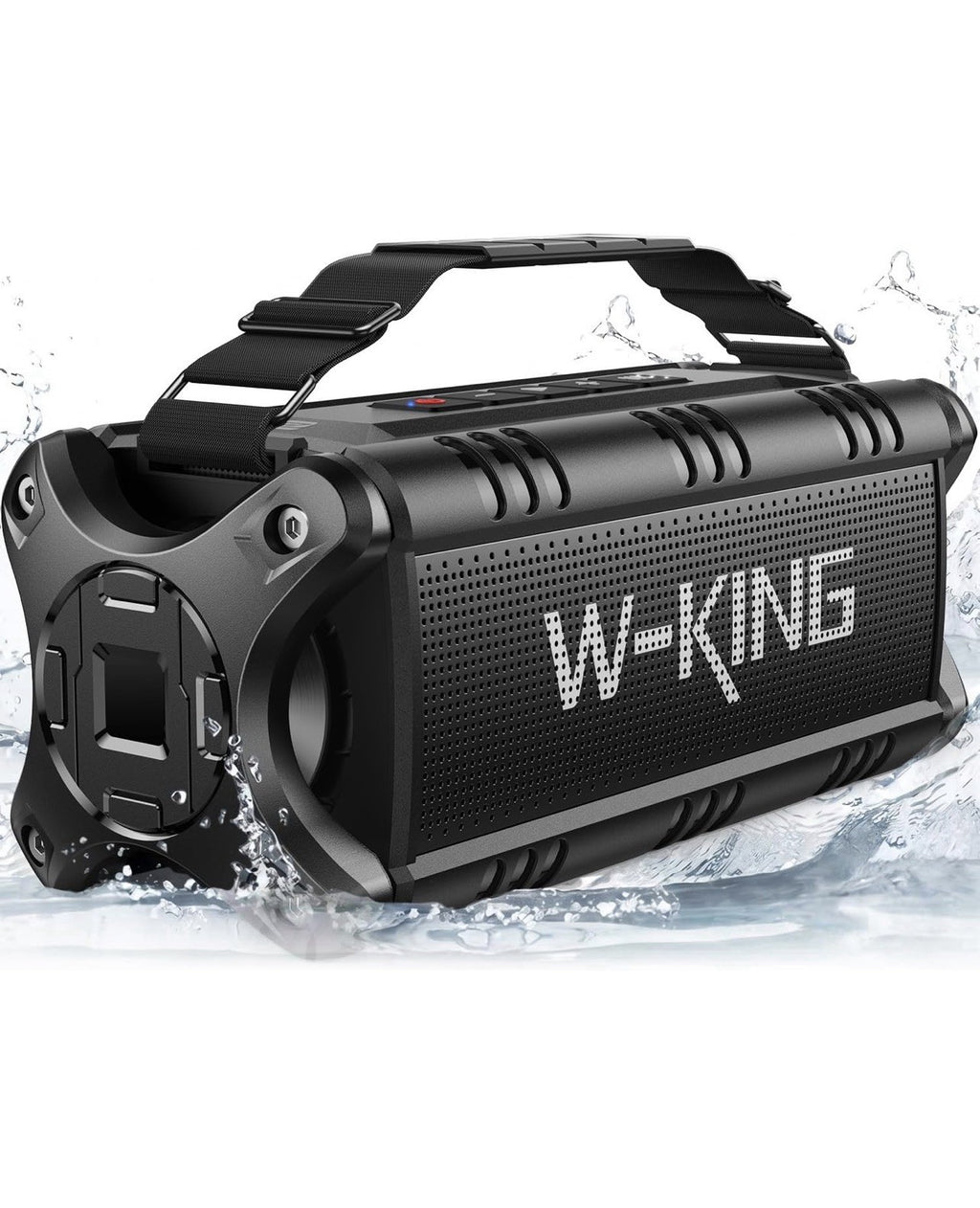 W-KING Bluetooth Speaker, 90W Max Loud IPX6 Waterproof Portable Speaker1