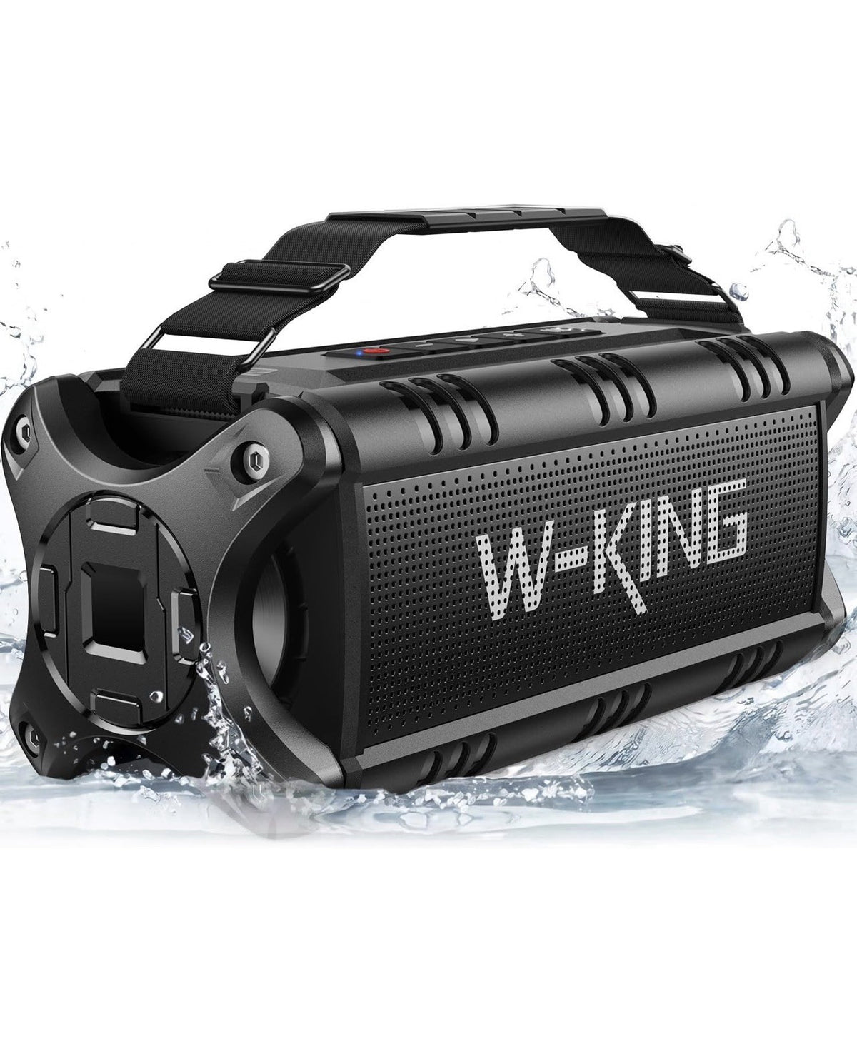 W-KING Bluetooth Speaker, 90W Max Loud IPX6 Waterproof Portable Speaker1