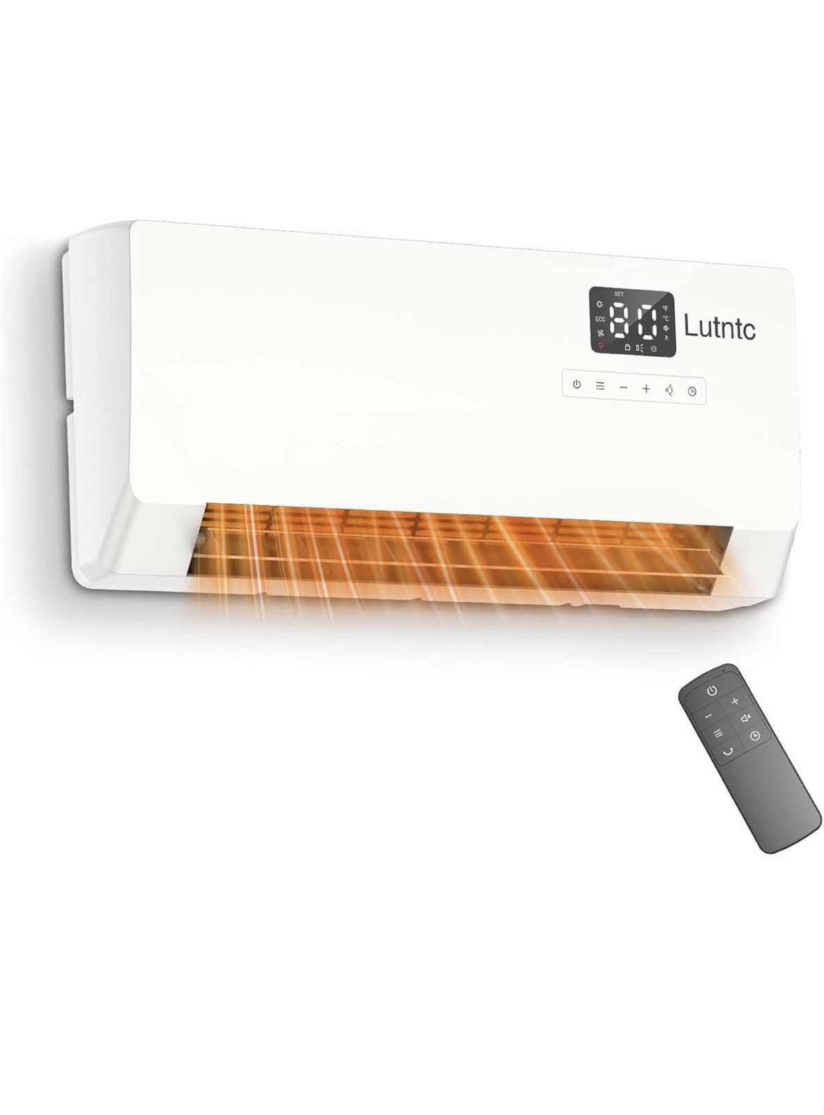 Dreo Smart Wall Heater, Electric Space Heater for Bedroom 1500W, 120° Vertical O0
