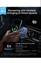Anker Prime MagSafe Car Mount Charger, Qi2 25W Certified Wireless Car Charger2