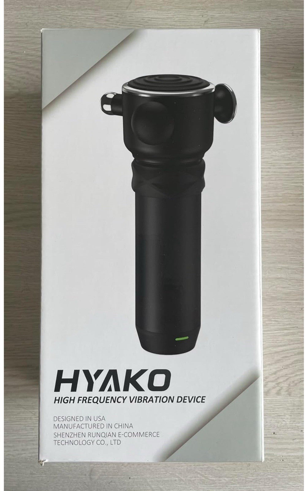 HYAKO R1 - Masajeador muscular vibratorio de tejido profundo, masajeador de espa6