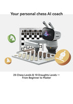 SenseRobot Lite — AI Robotic Chess & International Draughts (10×10) Set | 25 C3