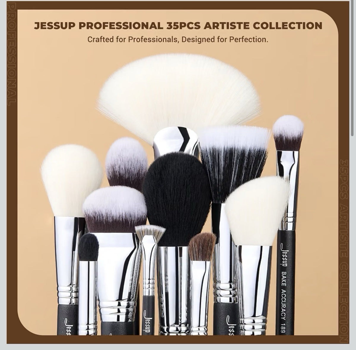 Jessup Makeup Brushes Set Professional,1