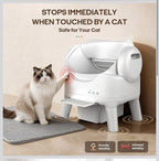 RPZ Automatic Self-Cleaning Cat Litter Box for Large Cats & Multi-Cat Homes, Sm2