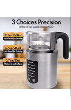 Electric Milk Frother and Steamer, 5 in 1 Automatic Hot Cold Foam Maker, 17 OZ4