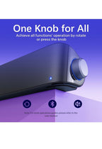 Nylavee Computer Speakers, Hi-Fi Sound Quality Computer Sound Bar, Bluetooth2