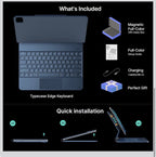 typecase Edge Magic-Style Magnetic Keyboard Case for iPad Air 13/7