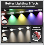 300FT/90M Permanent Outdoor RGB Lights, IP67 Waterproof Smart Eave Lighting6