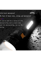 Linterna LED multifunción solar/recargable 1000 lúmenes, con luz estroboscópica2