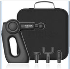 Pistola de masaje de percusión terapéutica de mano con 5 ajustes de velocidad,0