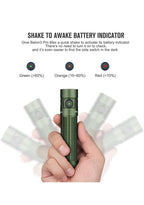 Baton3 Pro Max 2500 Lumens Rechargeable Compact EDC Flashlights with Safety Prox3