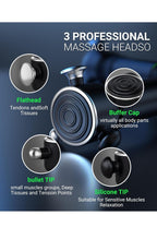 HYAKO R1 - Masajeador muscular vibratorio de tejido profundo, masajeador de espa1