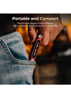 SmallRig x FILM RIOT Juego de herramientas plegables 10 en 1 con destornilladore6