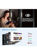 EDUAITAB Android 15 Tablet,11 Inch Tablet 1280X800 FHD Display,Octa-Core,16GB RA7