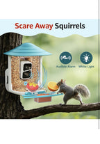  TUC Bird Feeder with Camera 2K HD, Solar Panel 32GB Card 4-in-1 Perch, 160°...7