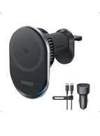 Anker Prime MagSafe Car Mount Charger, Qi2 25W Certified Wireless Car Charger0