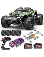1:18 All Terrain RC Car, 4WD Off-Road Remote Control Car (HS18-05) Green+purple0