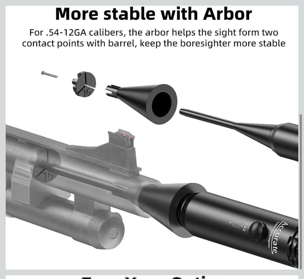 EZshoot Bore Sight Kit for .17 to 12GA4