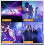 700W Fog Machine,14 Color Smoke Machine with 8 RGB LED Lights for Halloween Mini2