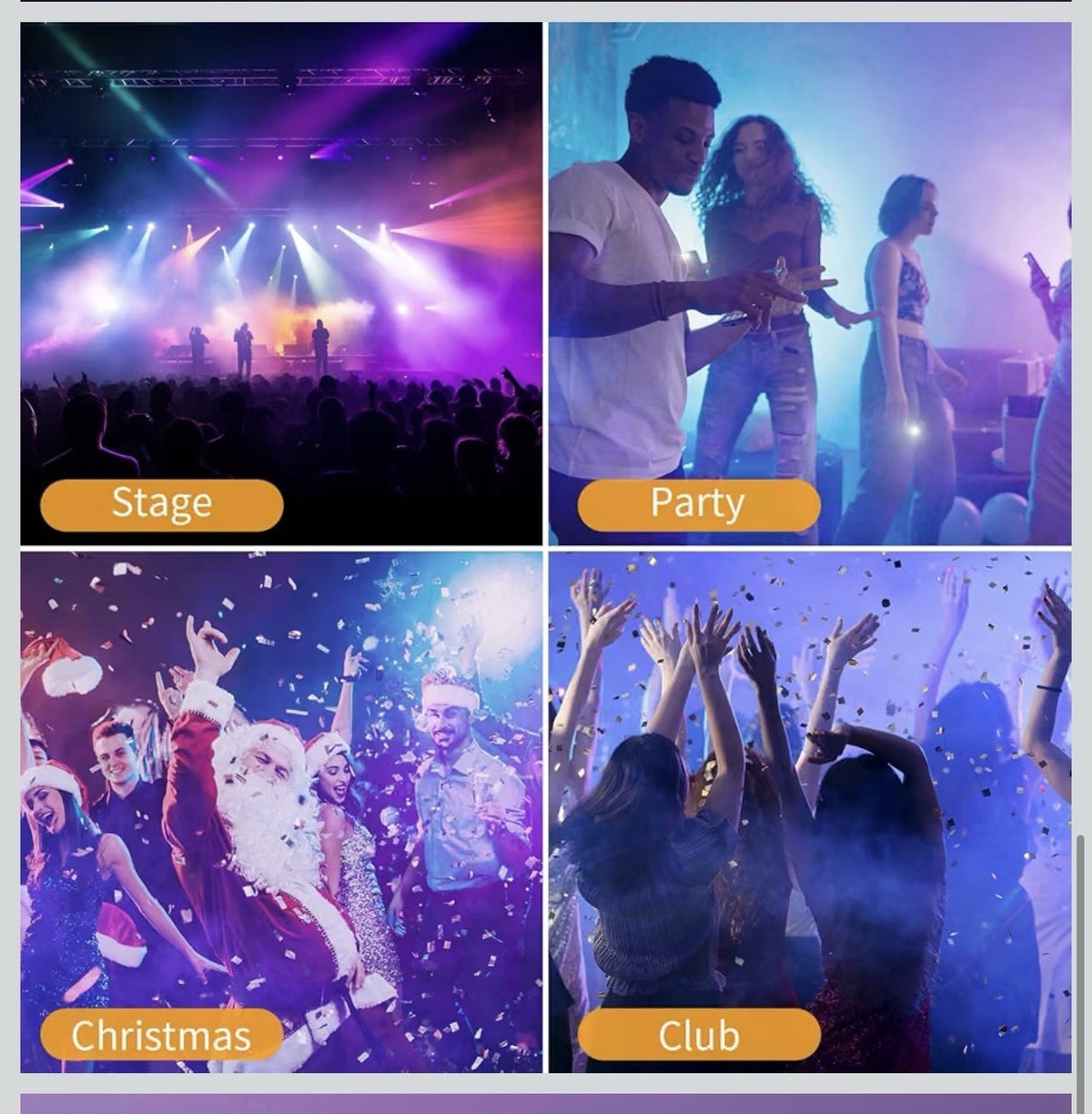 700W Fog Machine,14 Color Smoke Machine with 8 RGB LED Lights for Halloween Mini2