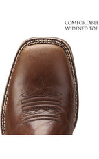 SUREWAY Botas vaqueras para hombre, botas occidentales de punta cuadrada para4
