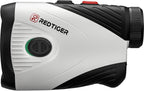 REDTIGER Golf Rangefinder with Slope Switch, 1200 Yards Range Finder Golfing, 7X Magnification, Flag Pole Locking Vibration, Rechargeable Range Finders with...