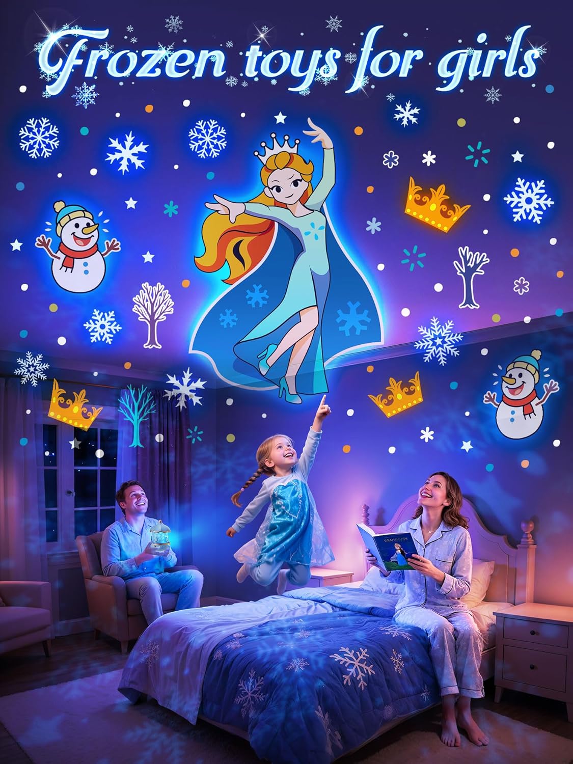 Baby Sound Machine Baby Kids Night Light Projector with Star, 30 Soothing Sounds White Noise Machine for Sleep, 31 Color | 4 Films Baby Sleep, Remote+Timer+3 Brightness Sensory Light for Autism Toys