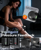 HYAKO R1 Deep Tissue Vibrating Muscle Massager - Therapy Back Massager for All Body Relief - Muscle Pain Relief and Fascial Binding - Trigger Point Therapy Massage Gun - Gifts for him