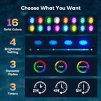 Luces de piscina: 2 packs, luces LED sumergibles recargables con mando a distancia, luz impermeable IP68 para decoración de piscinas subacuáticas para piscinas enterradas, piscinas elevadas, fiestas, jacuzzis, bases de jarrones