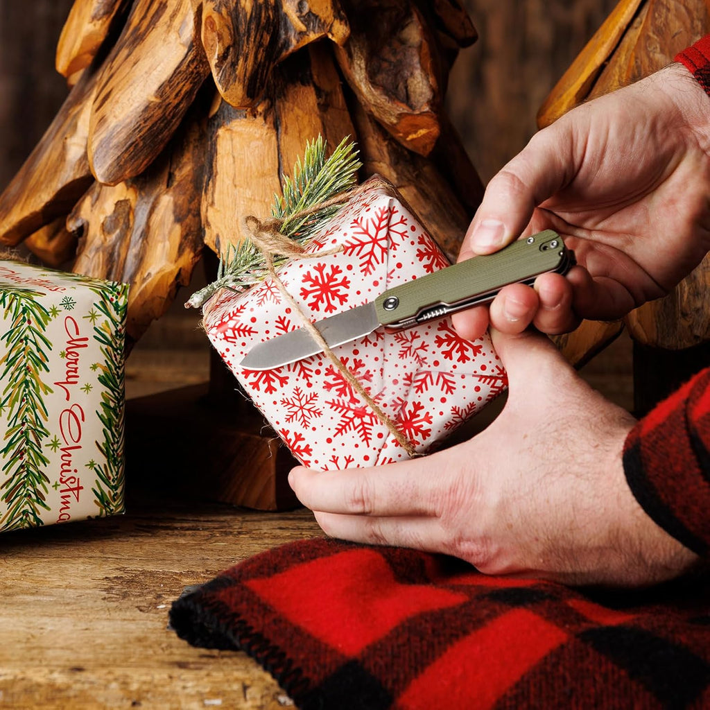 Navaja multiherramienta 3 en 1 CIVIVI Sendy con pinzas y palillo, Ben Petersen diseñó un cuchillo plegable para uso diario en acampada EDC, regalos perfectos para hombres...