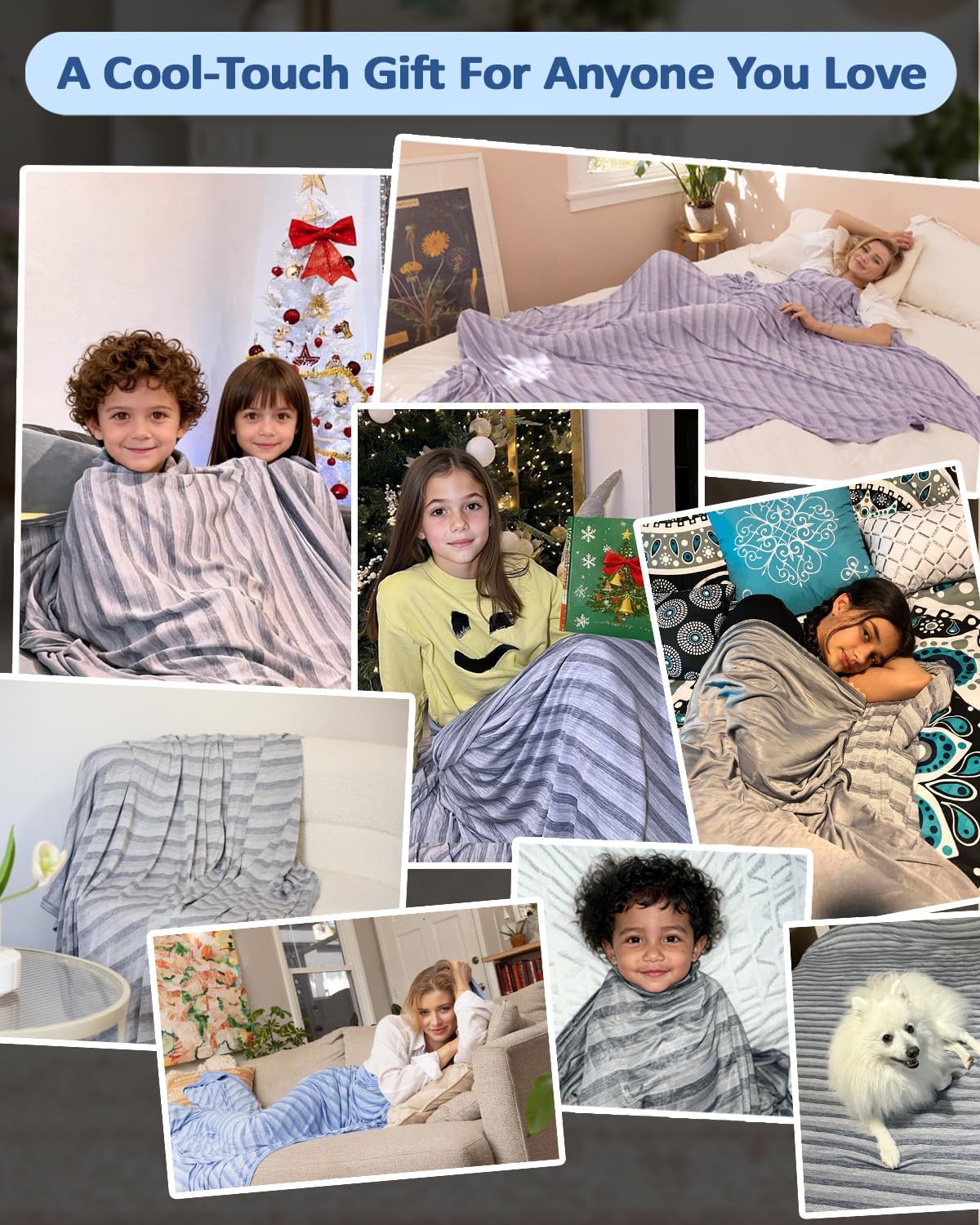 HOMFINE Cooling Blanket for Hot Sleepers - Summer Blanket Thin Lightweight Breathable Soft Double Side Enhanced Cooling for Bed Couch Sofa, Keep Cool for... Color:Green