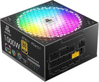 Auotac 1000W Fully Modular Power Supply, 80+ Gold PSU, ATX 3.1 & PCIe 5.1 Ready, Native Dual-Color 12V-2x6 Cable, RGB Low-Noise Smart Fan, 105°C-Rated...