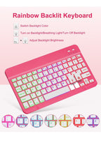 EAMPANG Smart Keyboard Case Pink 10.9