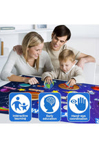 OKOOKO Solar System Felt Story Board Set 41PCS 43x29inch Outer Space Blue 2